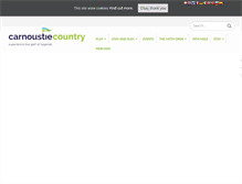 Tablet Screenshot of carnoustiecountry.com